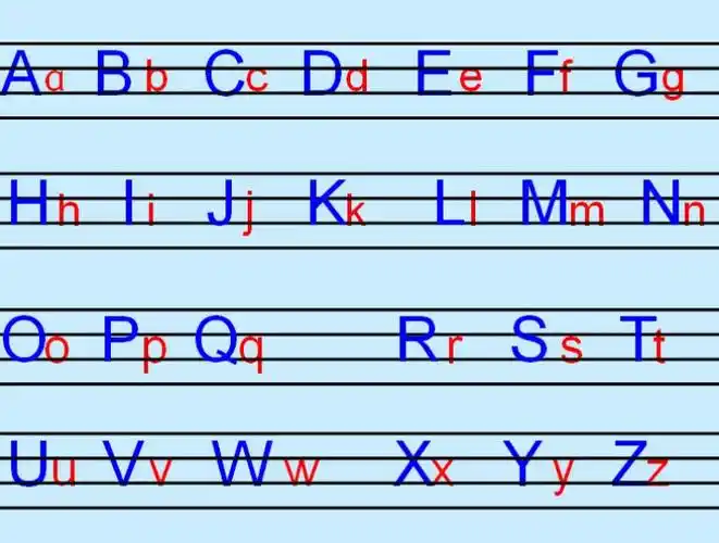 汉语拼音大写字母表