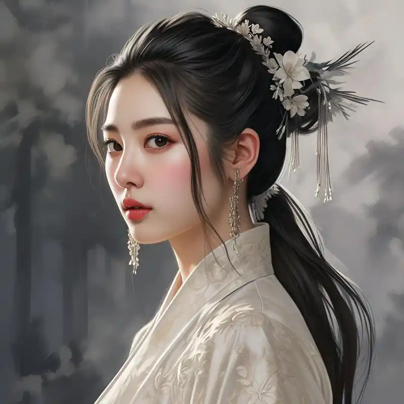 95高冷女神,侧颜杀头像95 今天给大家带来一组高冷风格的侧脸女性