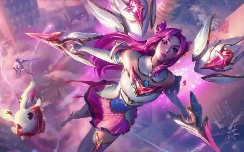 【英雄联盟动态原画/壁纸】卡莎-星之守护者