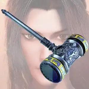 斗罗大陆动漫周边大号唐三昊天锤海神叉武器兵器金属模型手办玩具