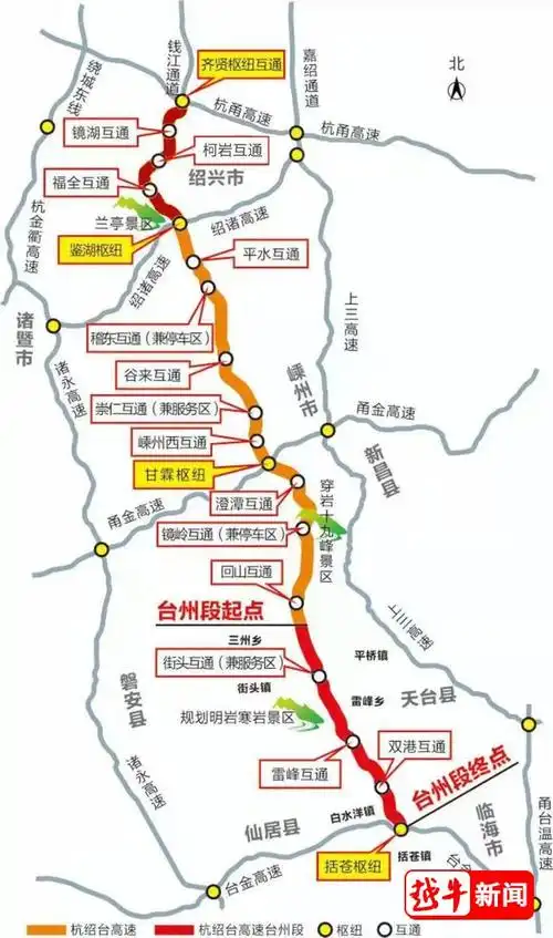 高速交通建设按下杭绍台城市圈发展加速键