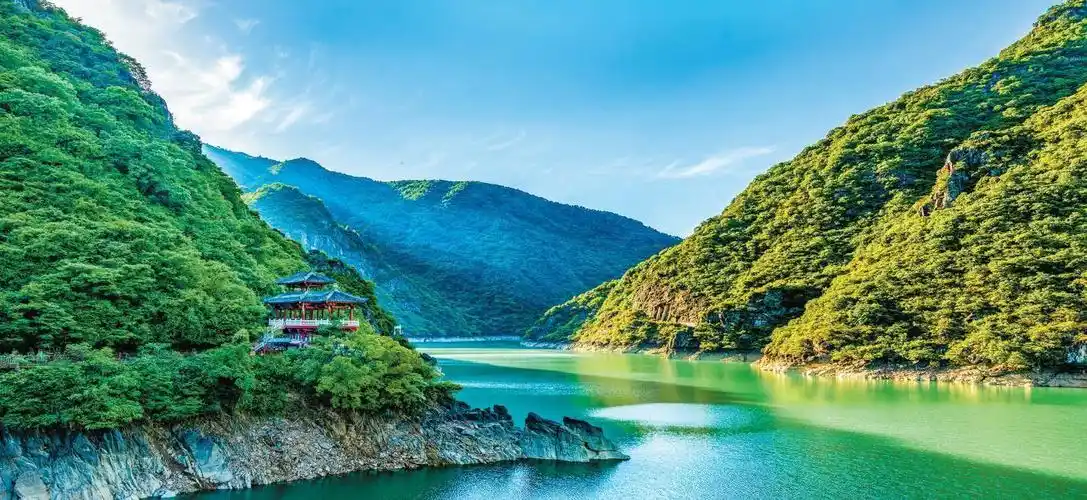 汉中石门水利风景区美景. 省水利厅供图