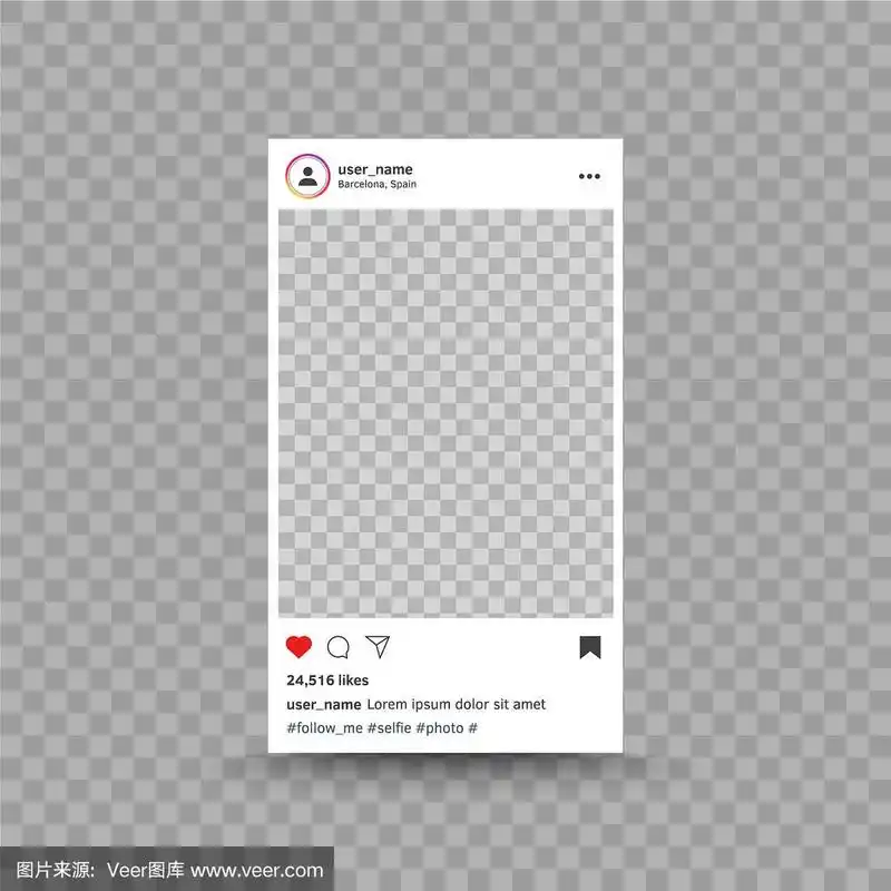 图片框启发instagram发布界面