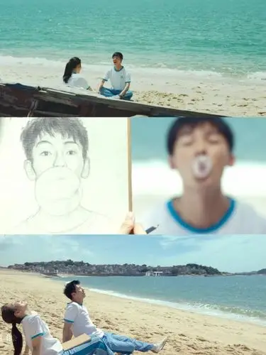 图@《你的婚礼》周潇齐和尤咏慈撒糖的海边,就在东山岛南门湾.