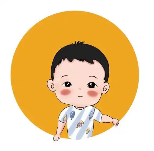 手绘头像小朋友卡通头像