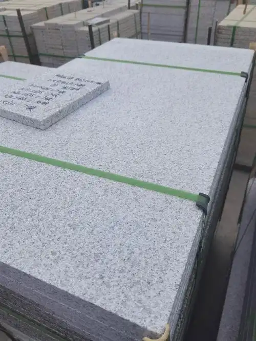 随州白麻 芝麻白 荔枝面 光面 火烧面 天然花岗岩 厂家批发