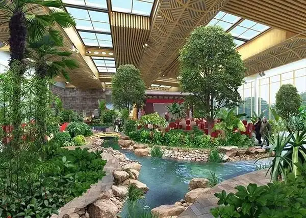 东阳景观玻璃温室建设景观玻璃温室制造一大棚安装厂家