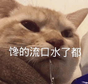 馋的流口水了都_流口水表情