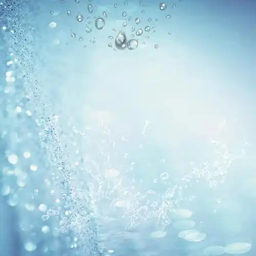 护肤品主图护肤品化妆品蓝色水滴水珠主图其他背景图