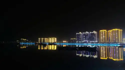 2019汕尾市区海边璀璨夜景先睹为快