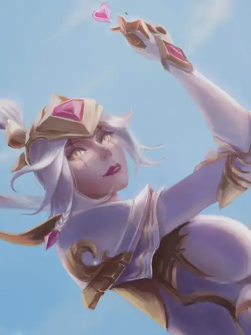 英雄联盟女帝皮肤皎月女神黛安娜同人|插画|游戏原画|sakoki - 原创