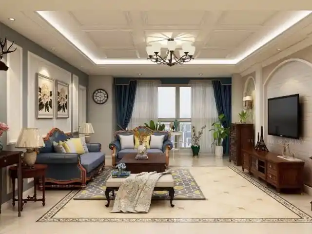 客厅吊顶装修效果图