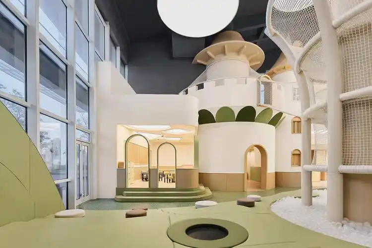 儿童亲子空间设计,校园设计,少儿培训中心设计,亲子培训中心设计,融果