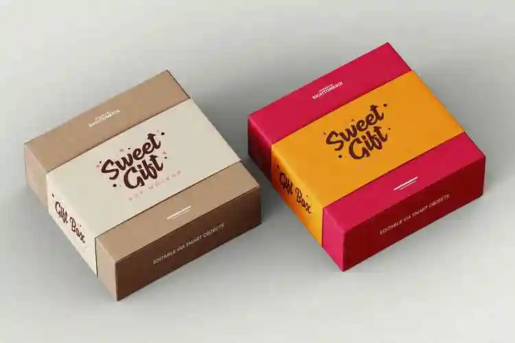 礼品盒样机素材 – 图渲拉-高品质设计素材分享平台