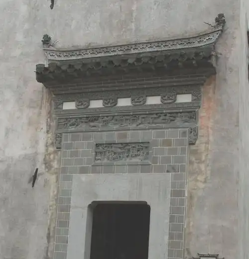 徽派建筑的门楼二