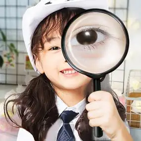 放大镜儿童科学玩具高清高倍防摔手持幼儿园大号阅读学生扩大镜