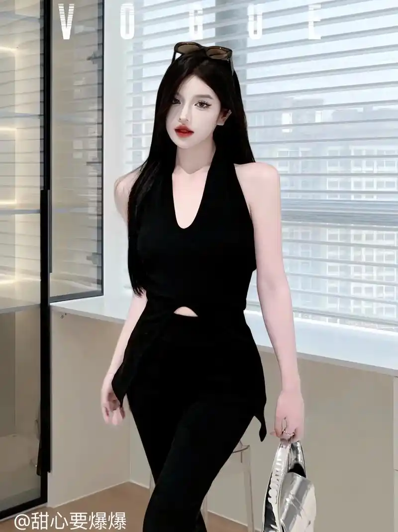 ootd|all black性感御姐