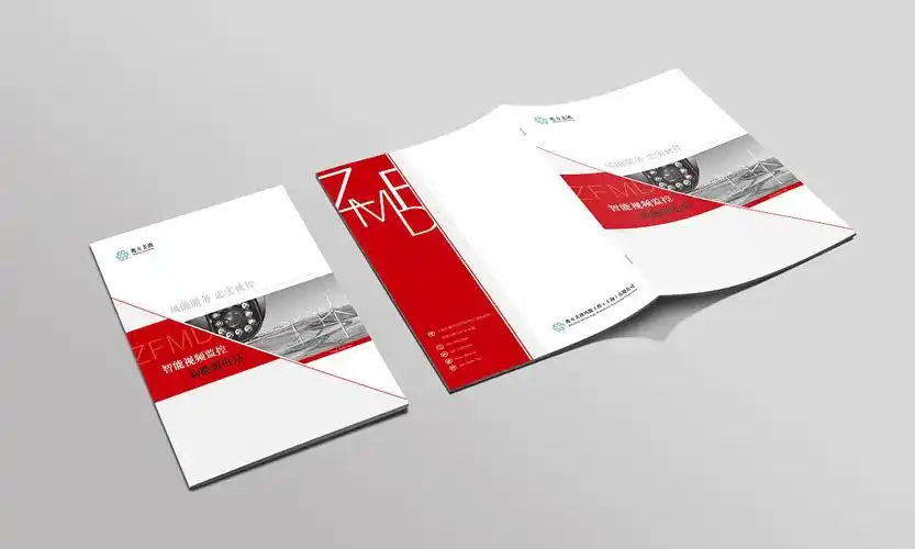 手册封面封底设计/企业宣传册/产品手册/书装/画册/杂志/平面