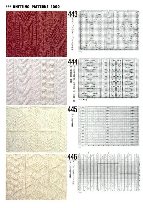 【转载】棒针花样1000种(5)