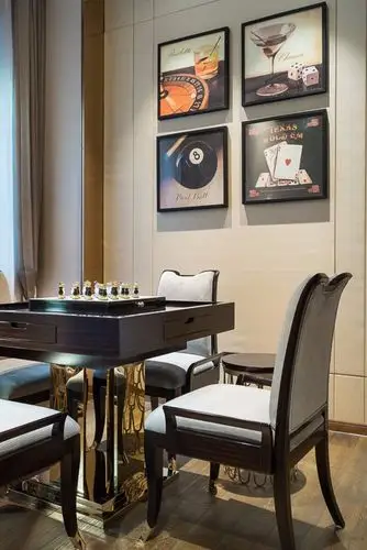 棋牌室装修设计图_齐家网装修效果图