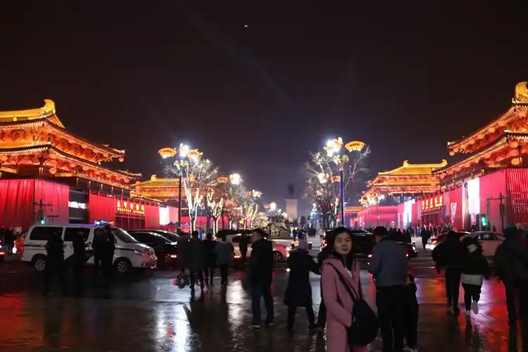 雷行记大雁塔夜景迷人2019年元旦绽放你来西安必去的地方