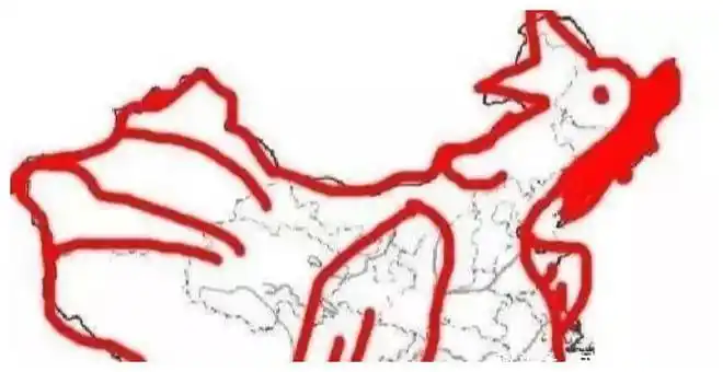 各国地图像什么动物日本我们像龙中国人真的好意思吗