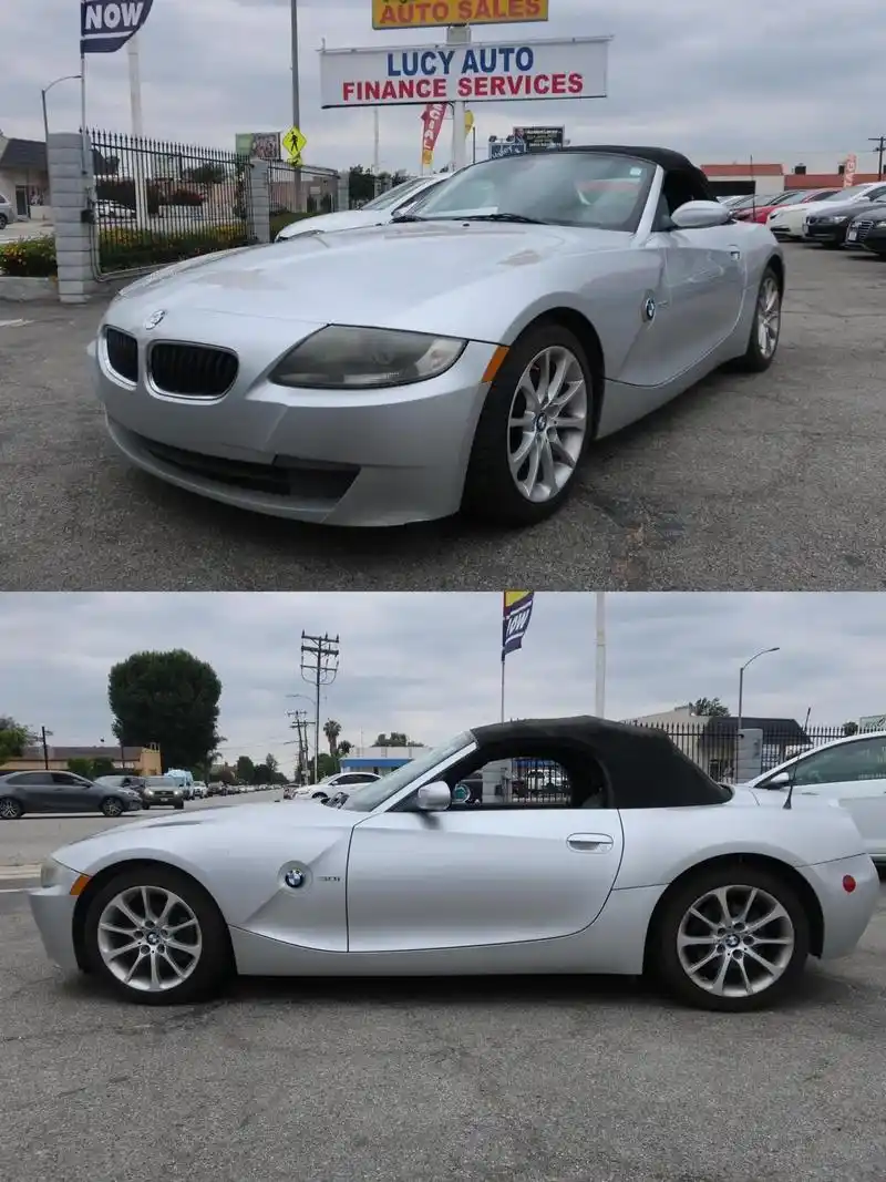 洛杉矶 万元敞篷跑车 宝马z4.07年bmw z4  6缸3 - 抖音