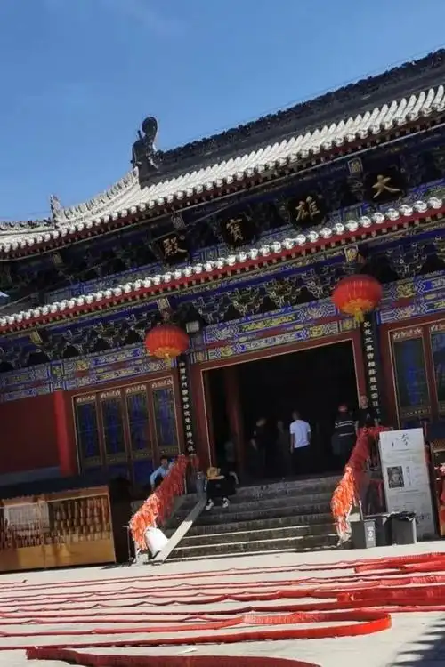 陕西渭南大庄严寺大雄宝殿佛像安奉圆满