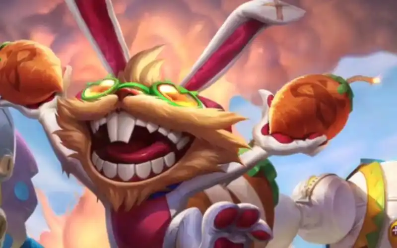 lol手游兔宝宝吉格斯解包预览看着怪怪的有点浮夸