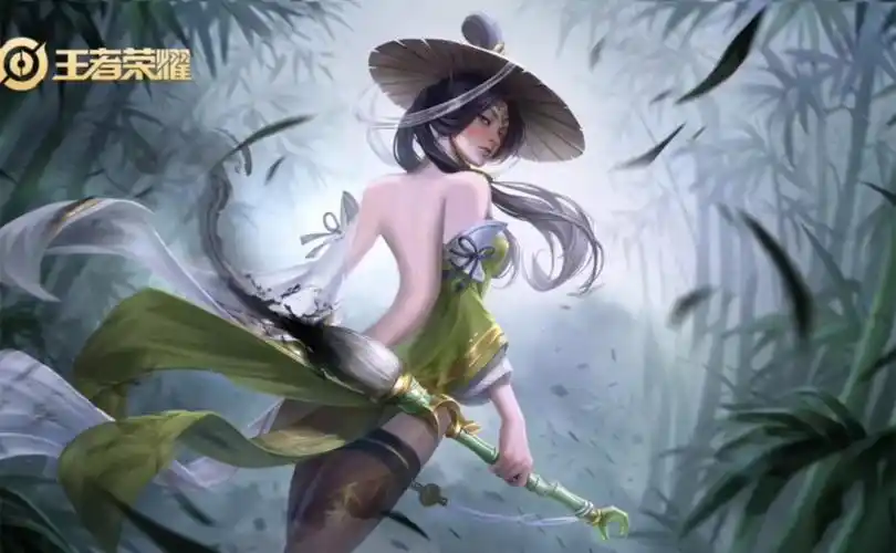 王者荣耀女英雄去衣图福利,修竹墨客·上官婉儿去衣绅士福利美图