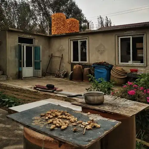 乡间小院秋意浓