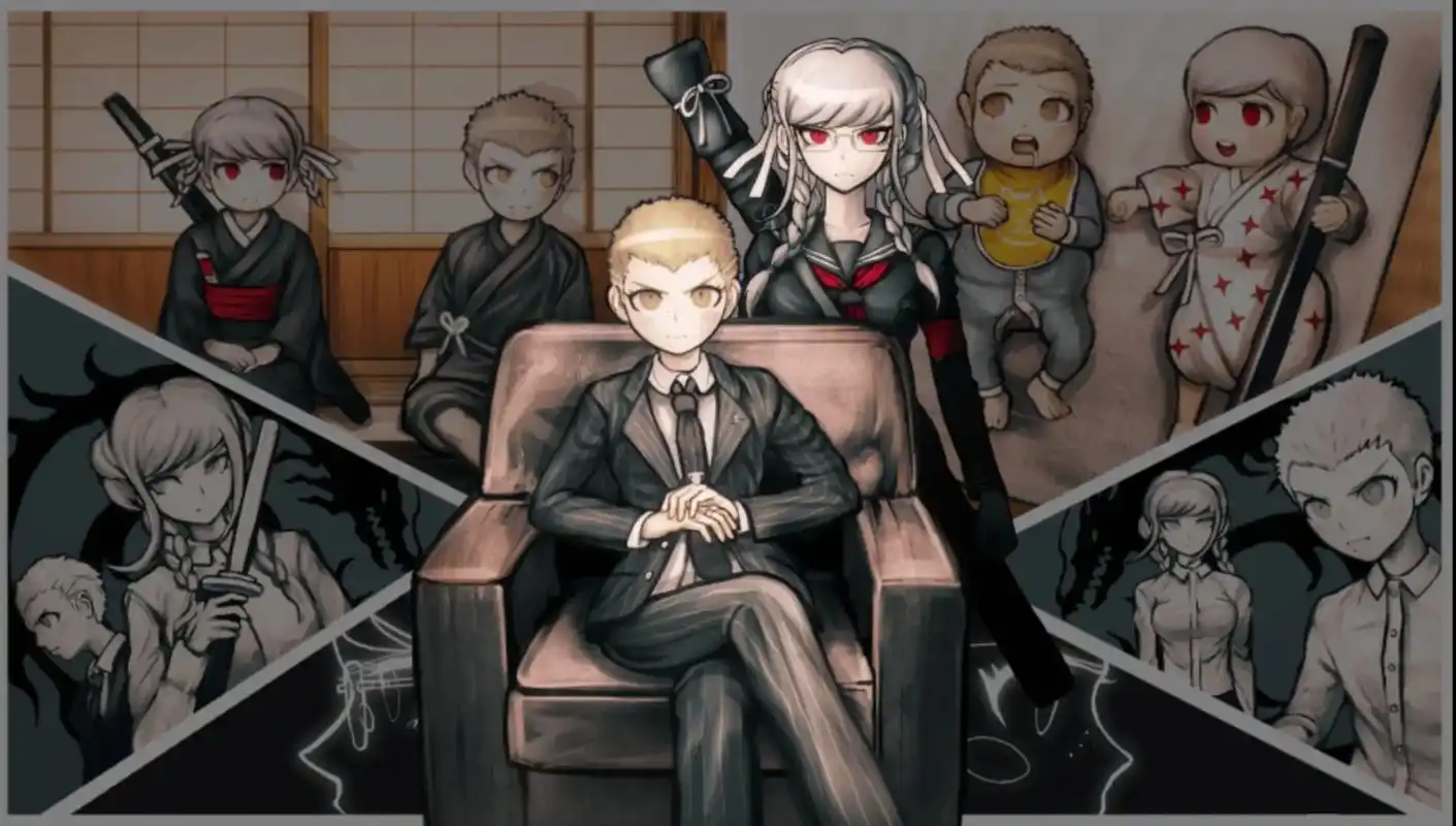 弹丸论破2 #九头龙冬彦 #边谷山佩子 - 抖音