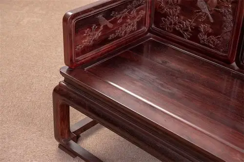 小叶紫檀(檀香紫檀)沙发十三件套(运费到付) - 5833红木导购网