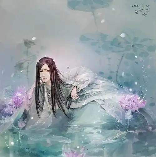 原画 男子 古风人物 古代男子 男性 中国风 人物 男性 男 书生 唯美