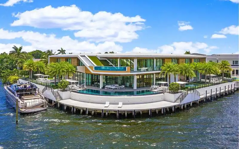 luxury home67 / 棕榈滩现代滨水豪宅~819 orchid dr, boca raton