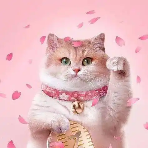 微信头像好运猫