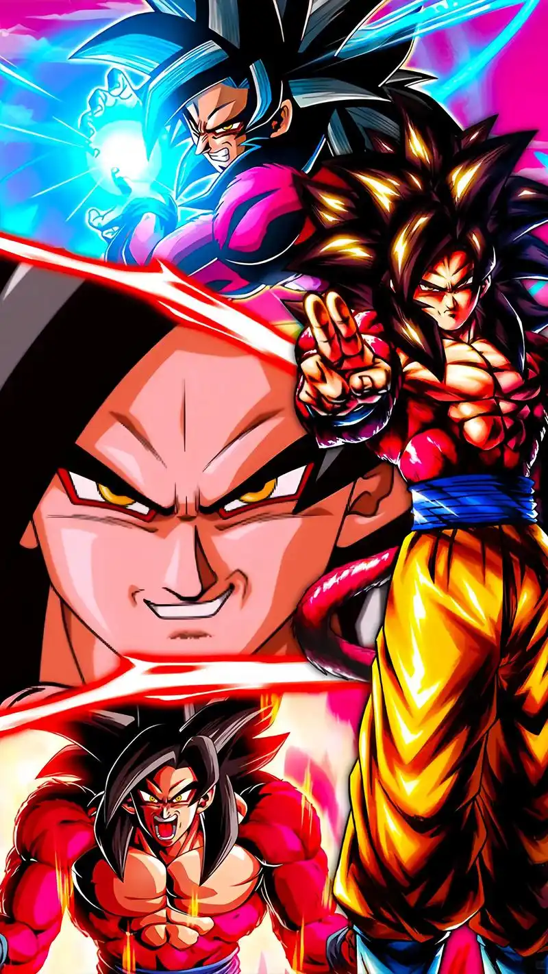 赛亚人分镜第一弹:红毛超四yysd #龙珠 #超级赛亚人4  - 抖音