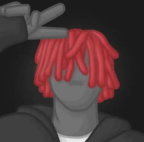 脏辫卡通头像分享