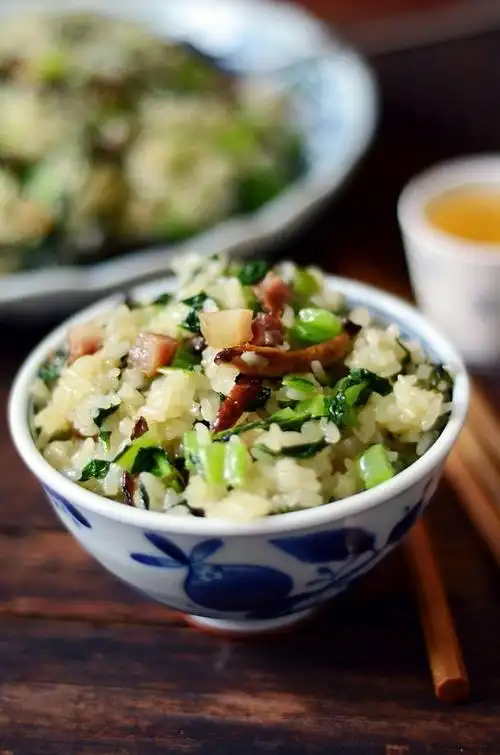 二月二,吃芥菜饭啦-梦梦喳喳