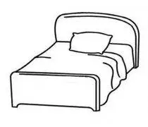 手工专题床简笔画