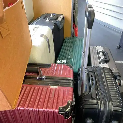 全是大学生行李箱的高铁车厢