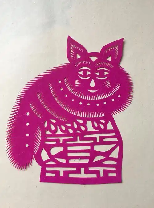 周至县民间剪纸艺术(动物篇)