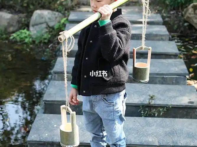 幼儿园手工竹子