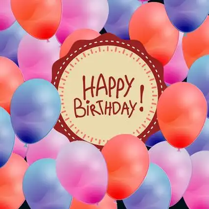 很简约又很唯美的生日快乐图片 成长不期而遇生日如期而至-腾牛个性网