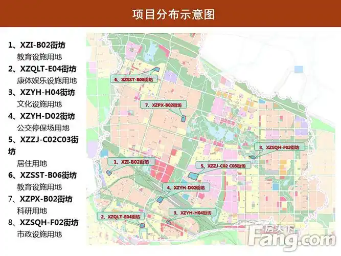 新站8大地块 规划曝光!巨无霸住宅地400亩成焦点!-合肥新房网-房天下