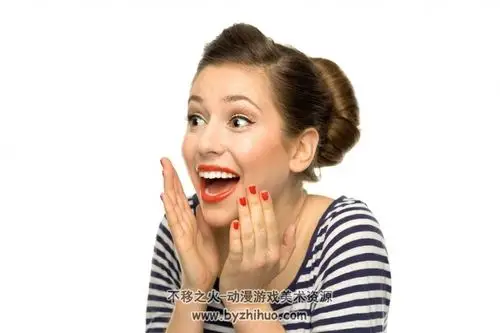 面部夸张表情 艺用美术参考素材 126p