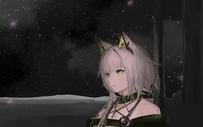 【明日方舟】动态壁纸 凯尔希(星空版)