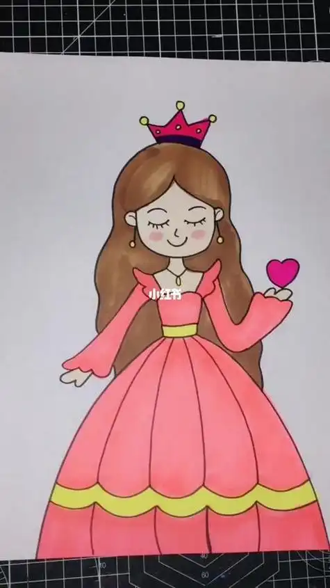 岁最美丽公主的画最简单美少女战士怎么画美少女战士简笔画教程美女