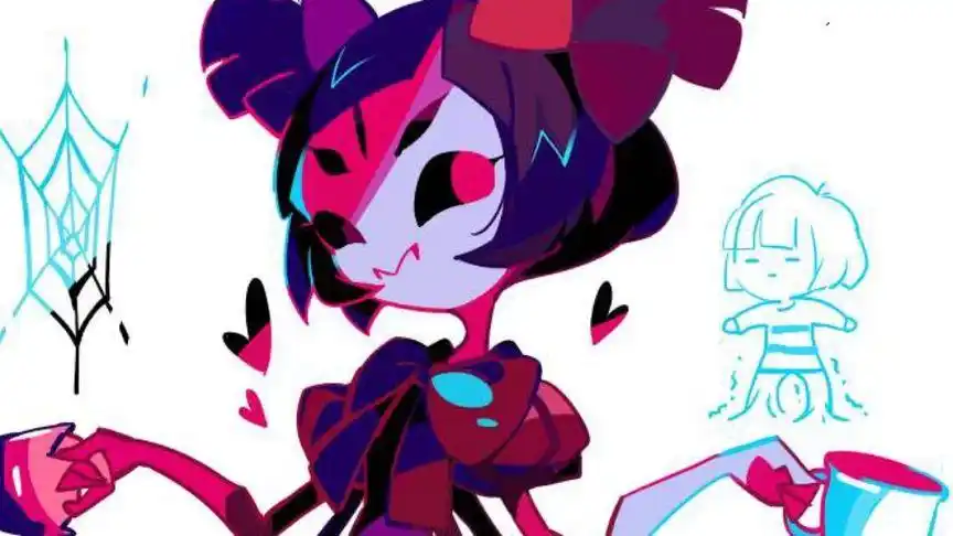 传说之下>蜘蛛女王