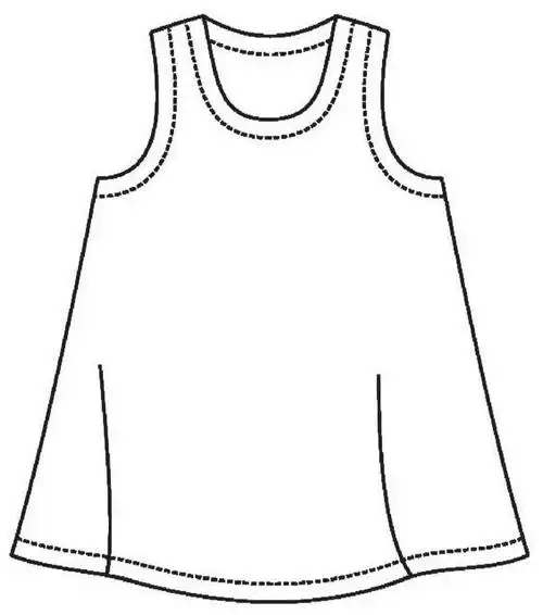 原型打版之背心裙